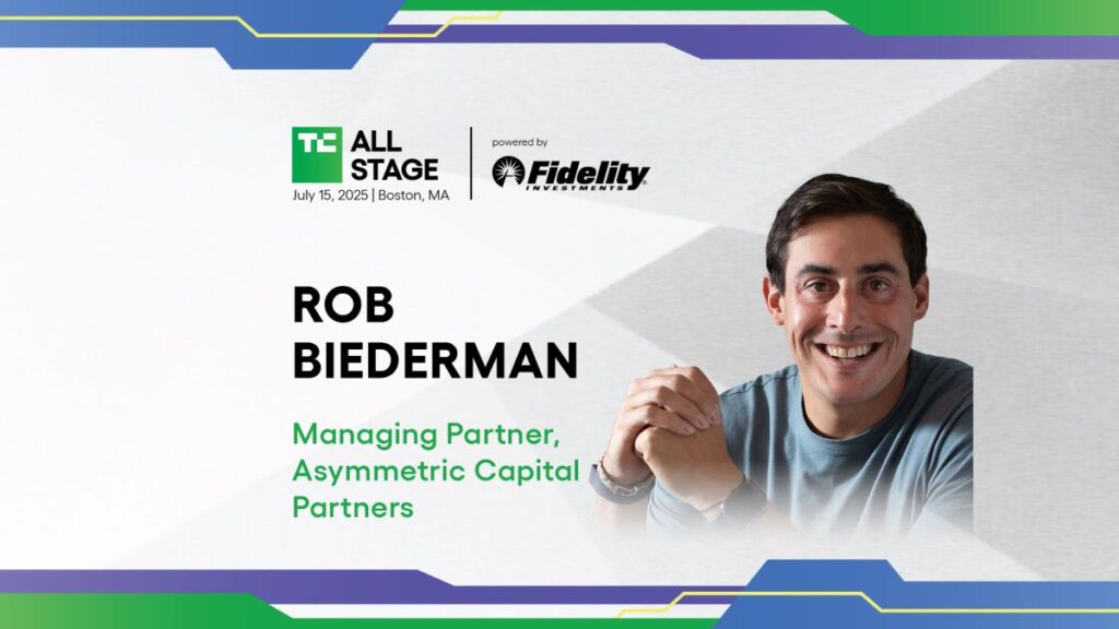 TechCrunch All Stage Session Speaker Rob Biederman