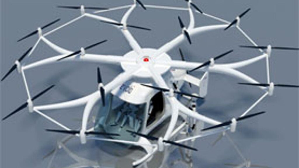 Blade Runner: 18-Rotor “Volocopter” Moving from Concept to Prototype Blade Runner: 18-Rotor "Volocopter" Moving from Concept to Prototype