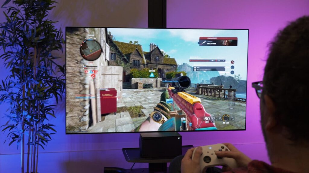 I’m a TV Reviewer, and This New OLED Made Gaming More Fun With One Key Feature call-of-duty-g5-3
