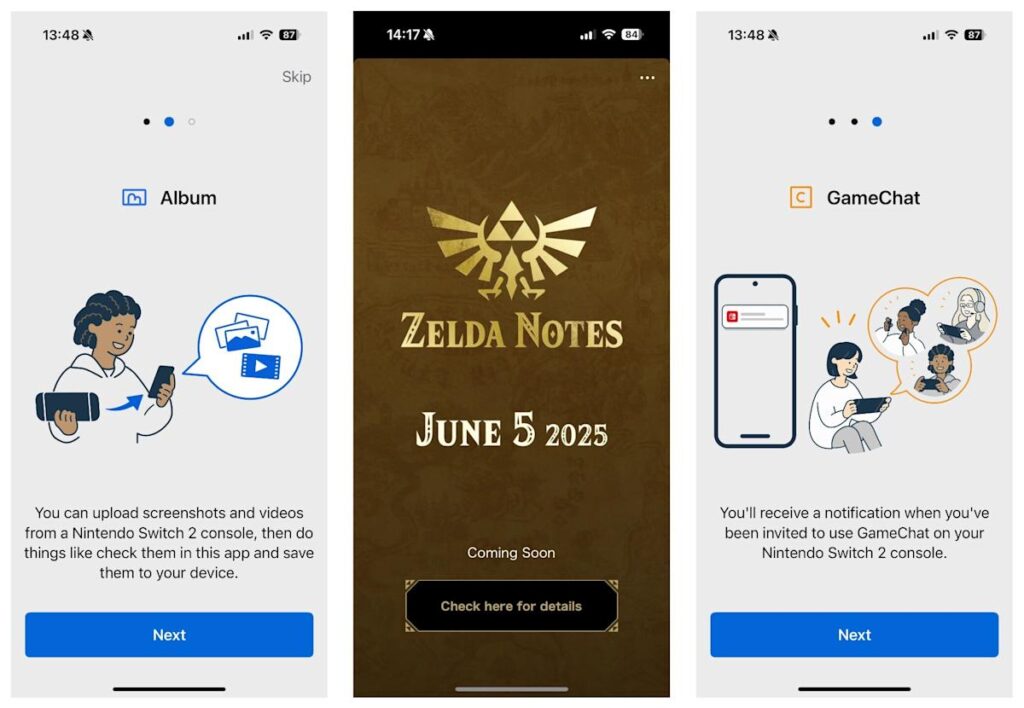 Nintendo’s updated mobile app will make sharing Switch 2 screenshots a lot easier