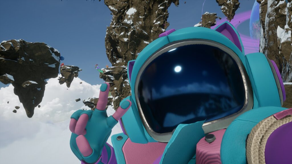 The player character in Revenge of the Savage Planet.