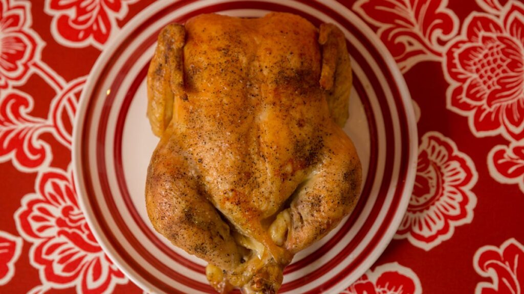 Roast a Whole Chicken in Under an Hour With This Air Fryer Recipe