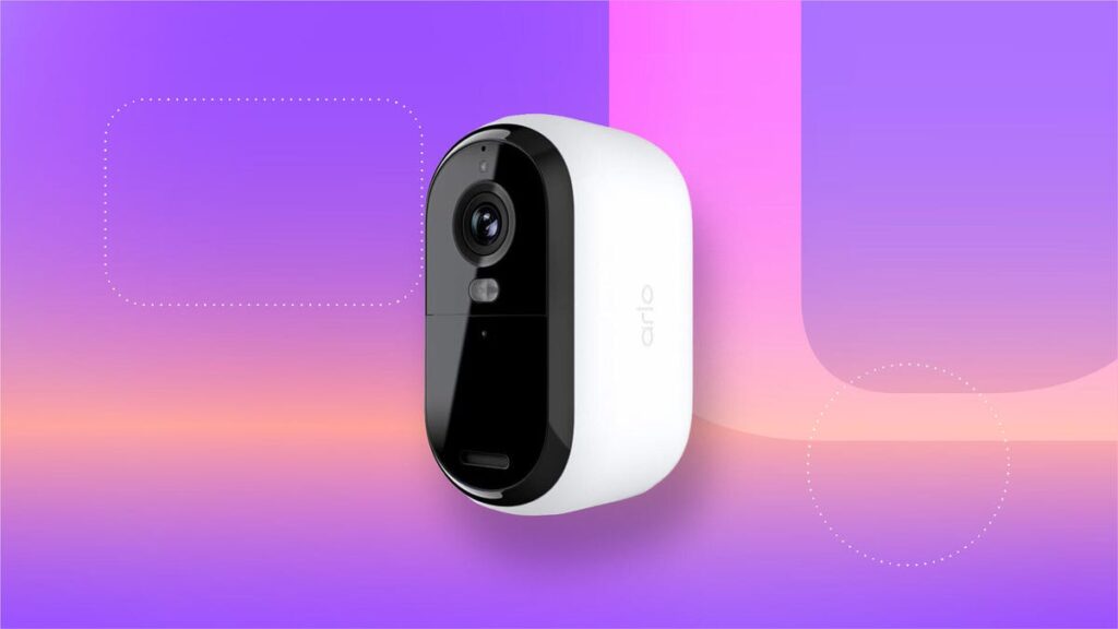 arlo essential 2k security camera