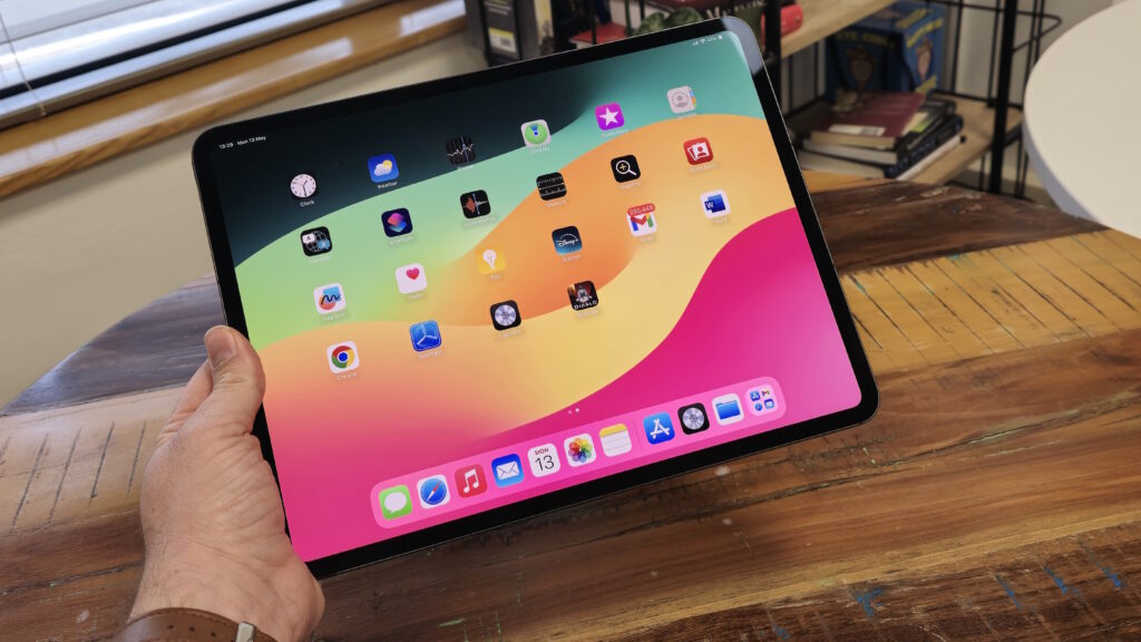 Apple could finally go all-screen with the iPad Pro, as new leak hints at slimmest-ever bezels iPad Pro 13-inch with M4 chip on a wooden table