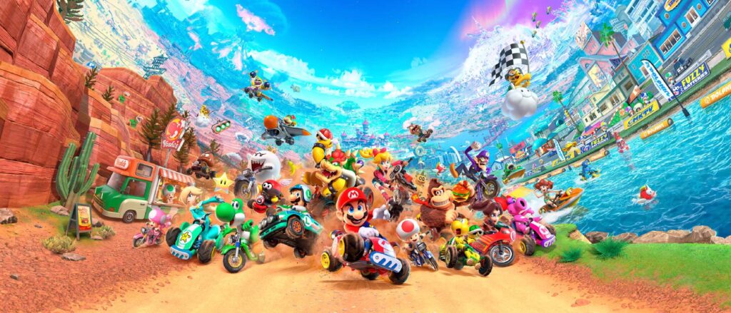 Mario Kart World keyart image