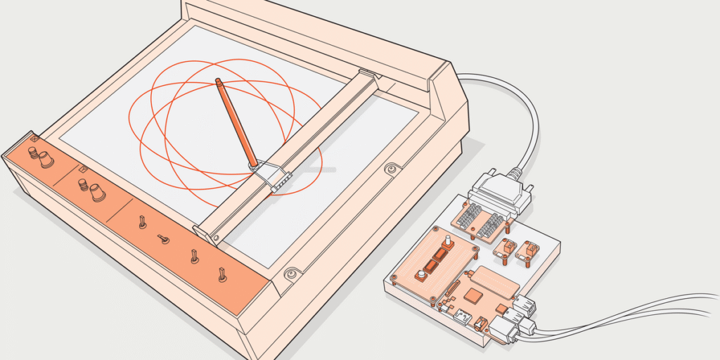 Restoring a Vintage HP X-Y Recorder With a Raspberry Pi