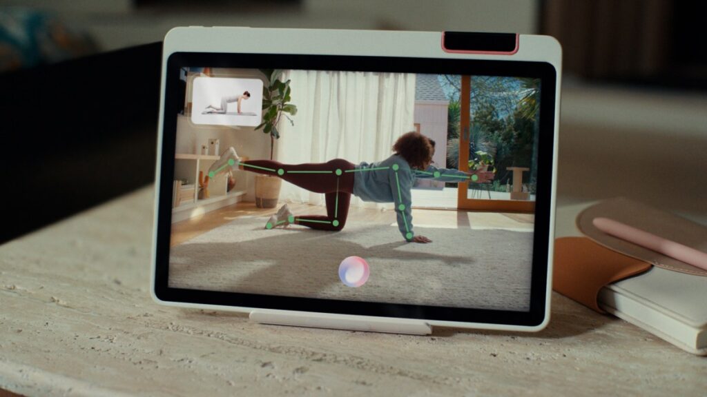 Sword Health example on tablet