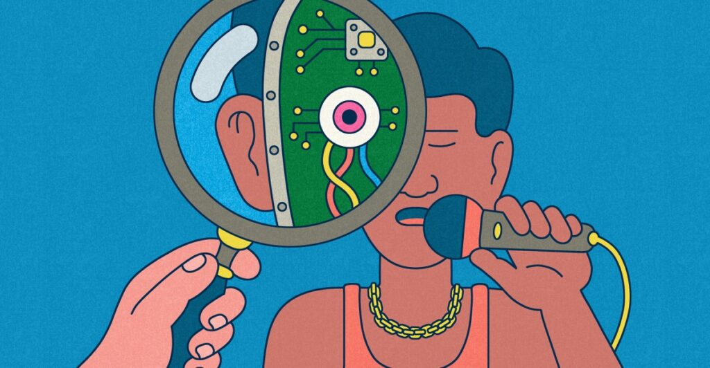 The music industry is building the tech to hunt down AI songs