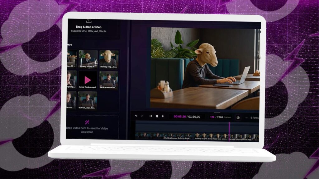 This new AI video editor is an all-in-one production service for filmmakers - see for yourself