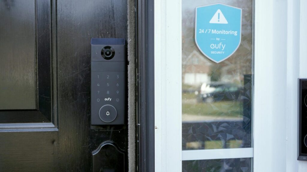 This palm recognition smart lock doubles as a video doorbell (and has no monthly fees)