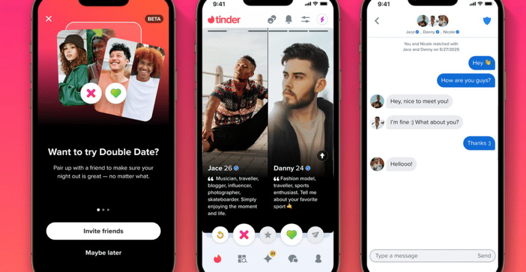 Tinder now lets you go on double dates Tinder now lets you go on double dates