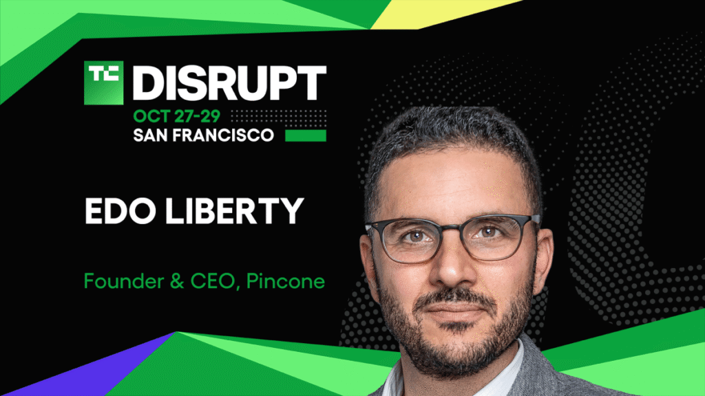 Edo Liberty explores the missing link in enterprise AI at Disrupt 2025 TechCrunch Disrupt 2025 Edo Liberty