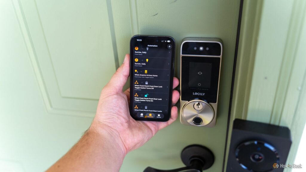How I Tricked My Apple HomeKit Lock Into Unlocking Automatically