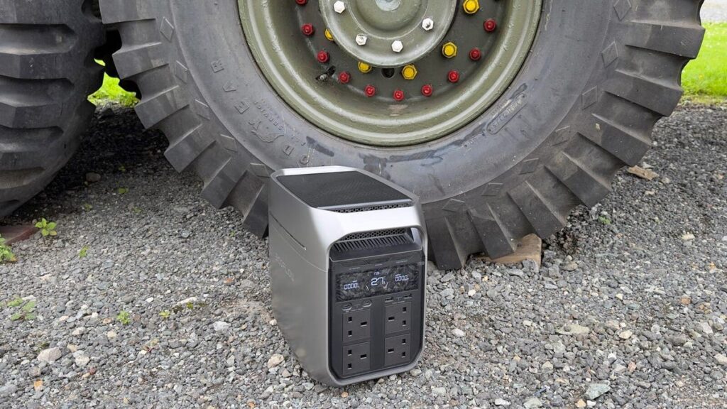 I found a compact power station with solar charging, and it's a new off-grid essential