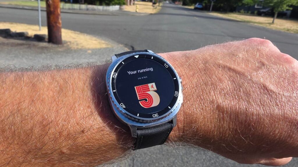 I ran with Samsung's Galaxy Watch 8 Classic, and it both humbled and motivated me