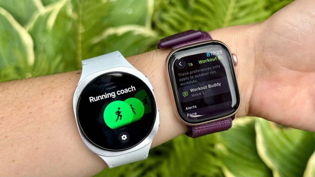 I ran with the Apple Watch and Samsung Watch 8 - here's the better AI coach
