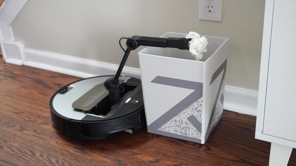 I tested the viral Roborock vacuum with a mechanical arm for a month - and it's on sale