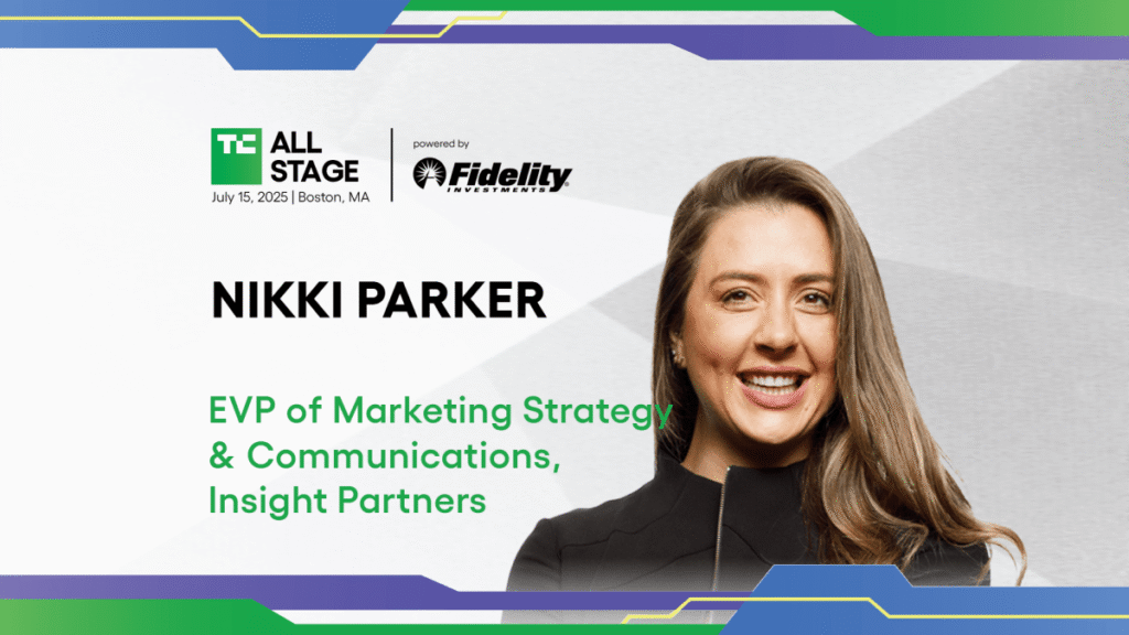 Insight Partners’ Nikki Parker shares how pr powers your scaling at TC All Stage TechCrunch All Stage Nikki Parker