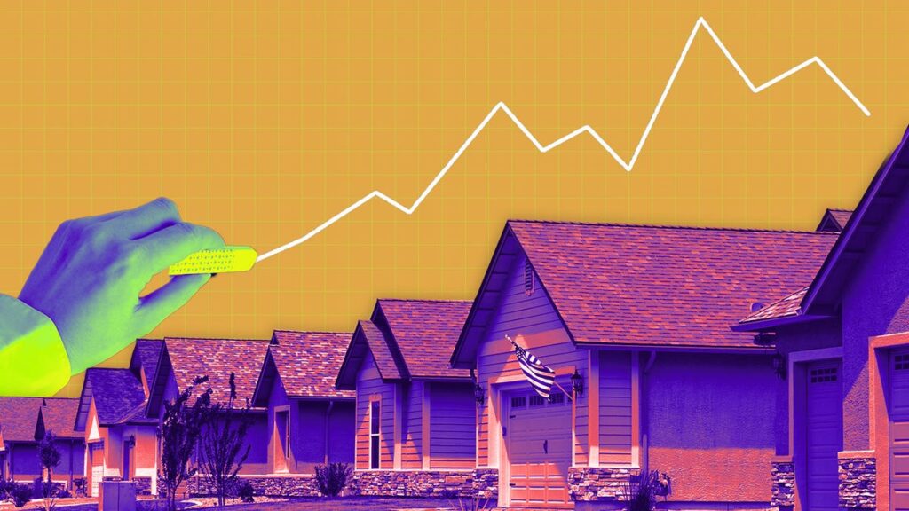 Mortgage Rate Predictions: Here’s Why Rates Are Staying High in July Chart above houses