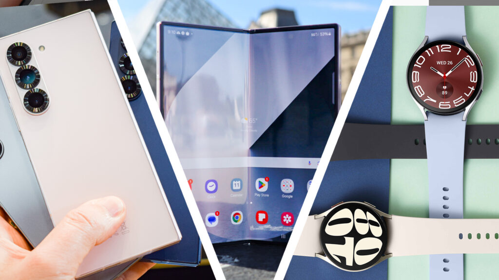 Samsung Galaxy Unpacked 2025 live: all of the last-minute Z Fold 7, Z Flip 7 and Galaxy Watch 8 rumors A hand holding several Samsung Galaxy Z Fold 6 foldables, next to the device standing on the ground and two Galaxy Watch 7 smartwatches