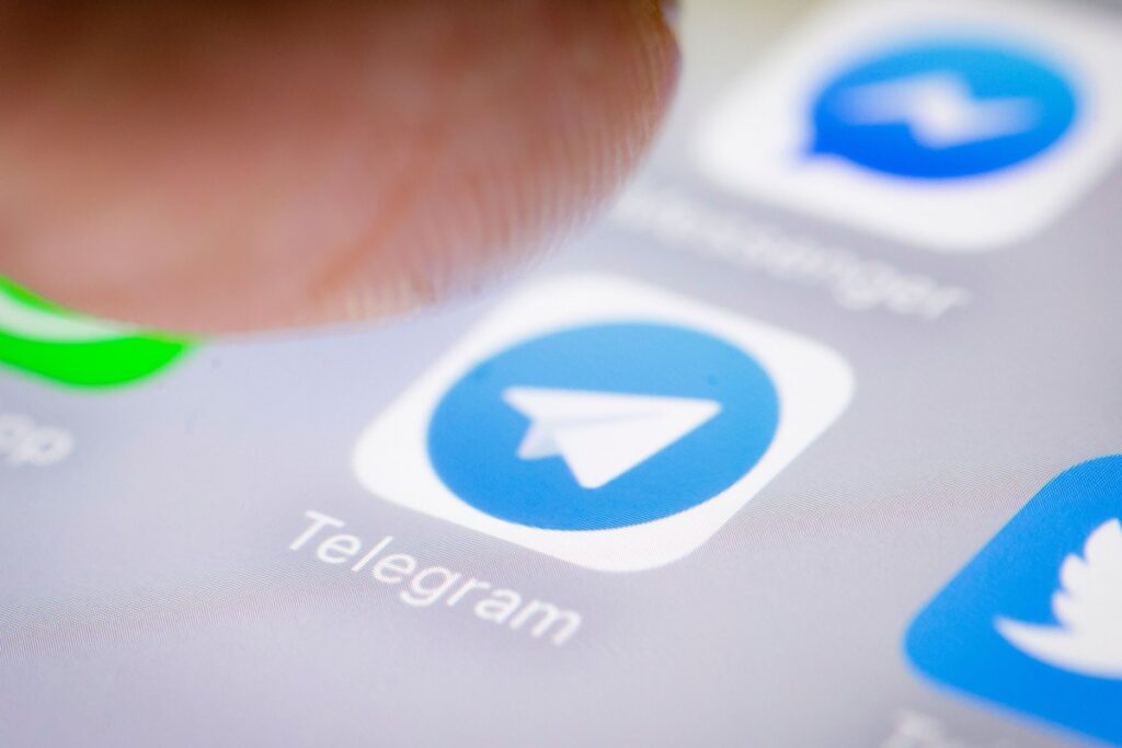 Telegram’s crypto wallet launches in the US Photo illustration of the Telegram app icon on a smartphone