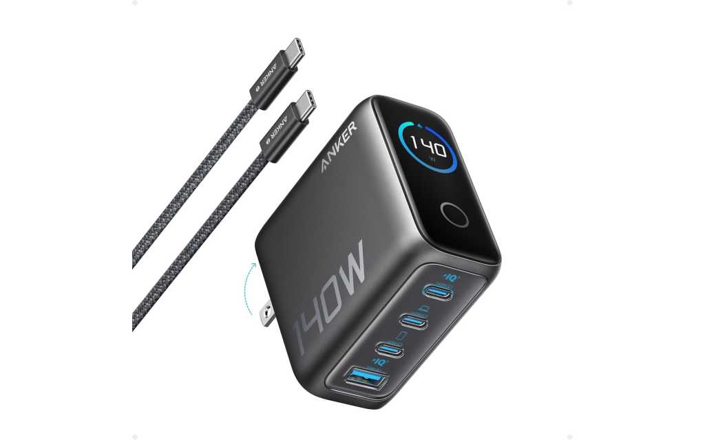 This ready-for-anything 140W four-port Anker charger is cheaper than ever today Anker 140W charger