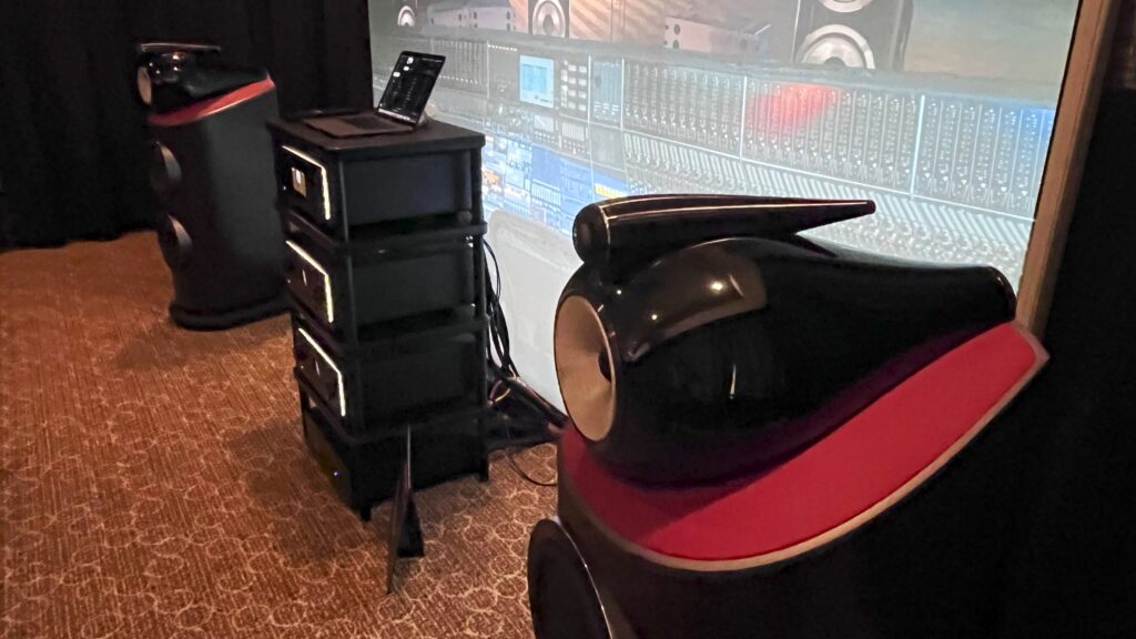 Bowers &amp; Wilkins 801 Abbey Road Limited Edition being demo'd at Audio Advice Live 25