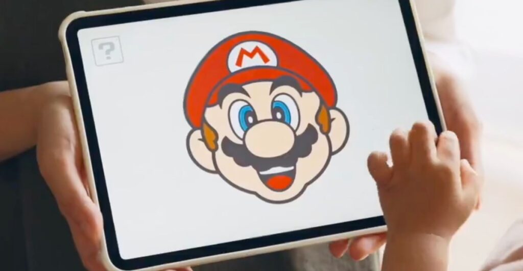 Nintendo’s new Hello, Mario! app lets kids play with Mario’s face