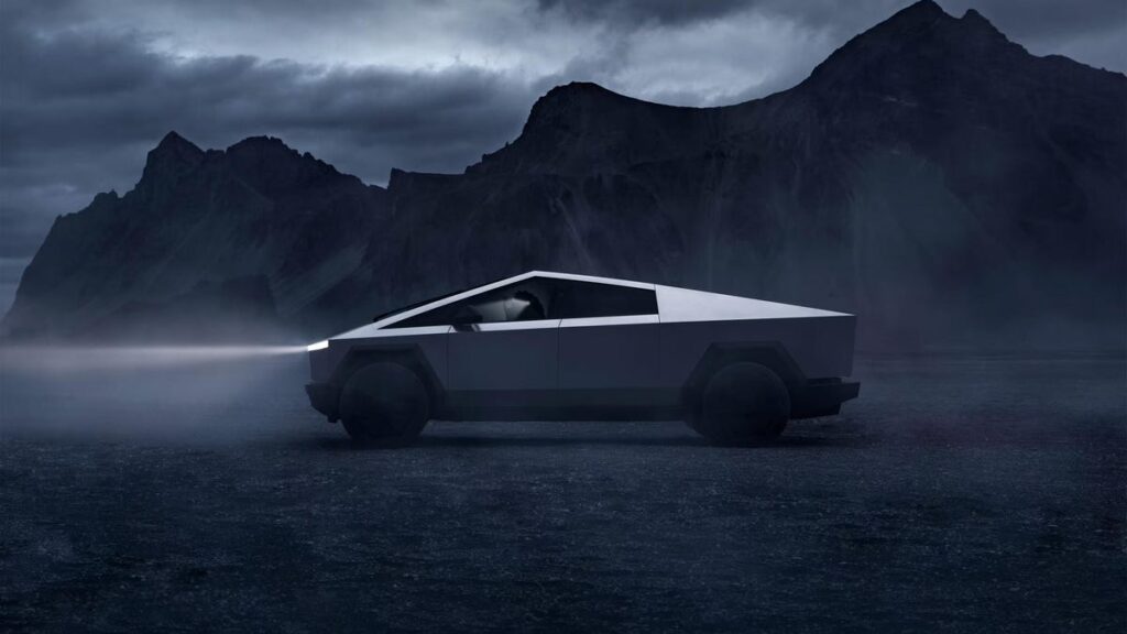 The Tesla Cybertruck May Have Found Its True Calling: Target Practice cybertruck-debut-3