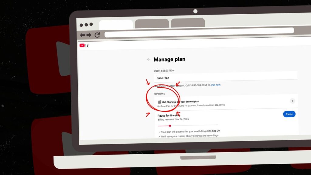 This YouTube TV trick saved me $66 on my subscription – here’s how This YouTube TV trick saved me $66 on my subscription - here's how