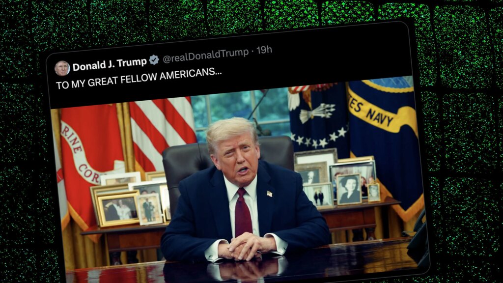 Trump’s message on Charlie Kirk wasn’t AI. But our confidence in what’s real is fading Trump’s message on Charlie Kirk wasn’t AI. But our confidence in what’s real is fading