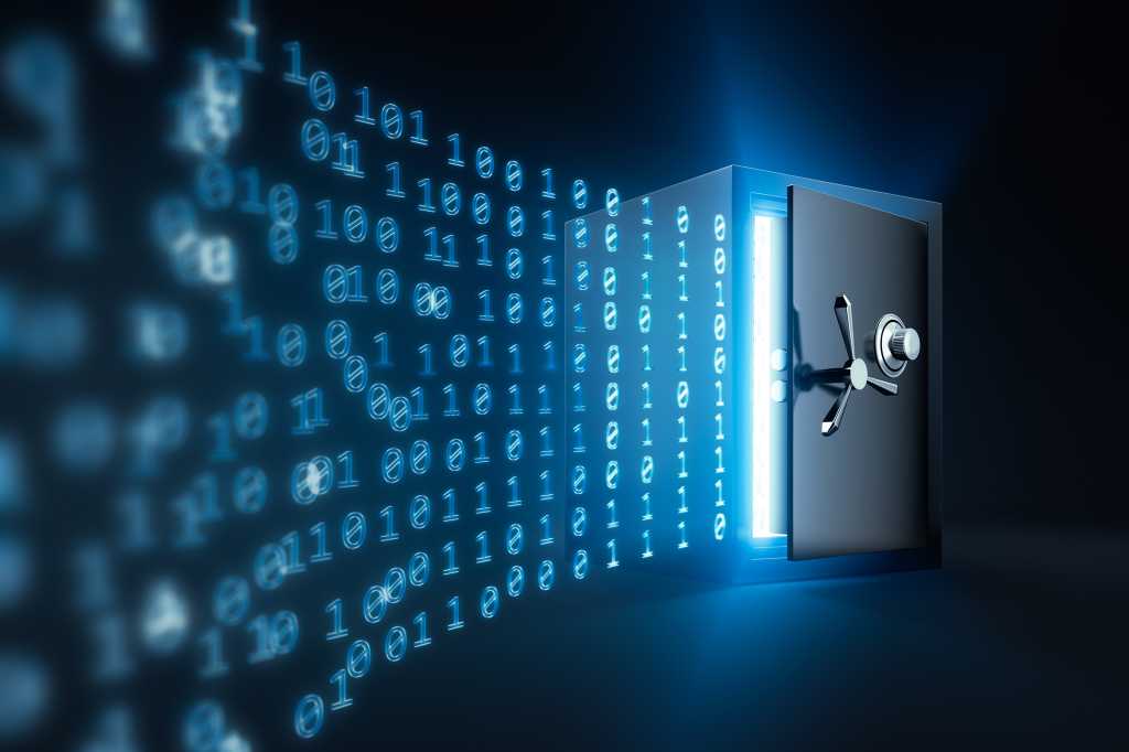 What I learned extending zero trust to the storage layer Binary code data flows through the cracked seal of a vault.