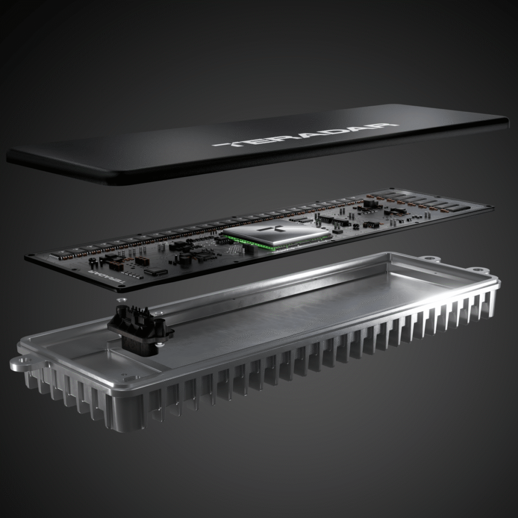 Teradar's terahertz sensor