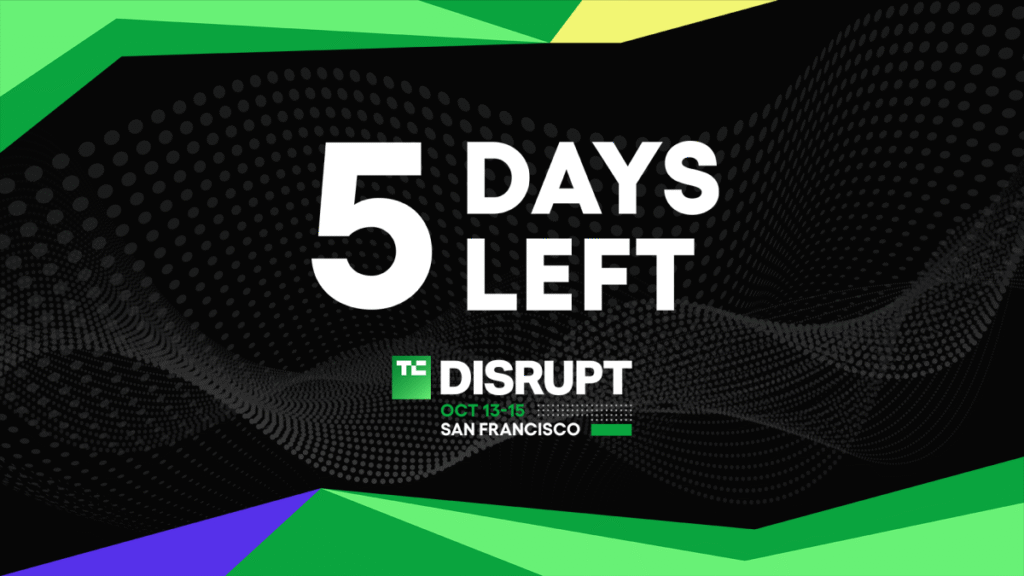 Ticket savings of up to $500 this week for Disrupt 2026 TechCrunch Disrupt 2026 5 days left