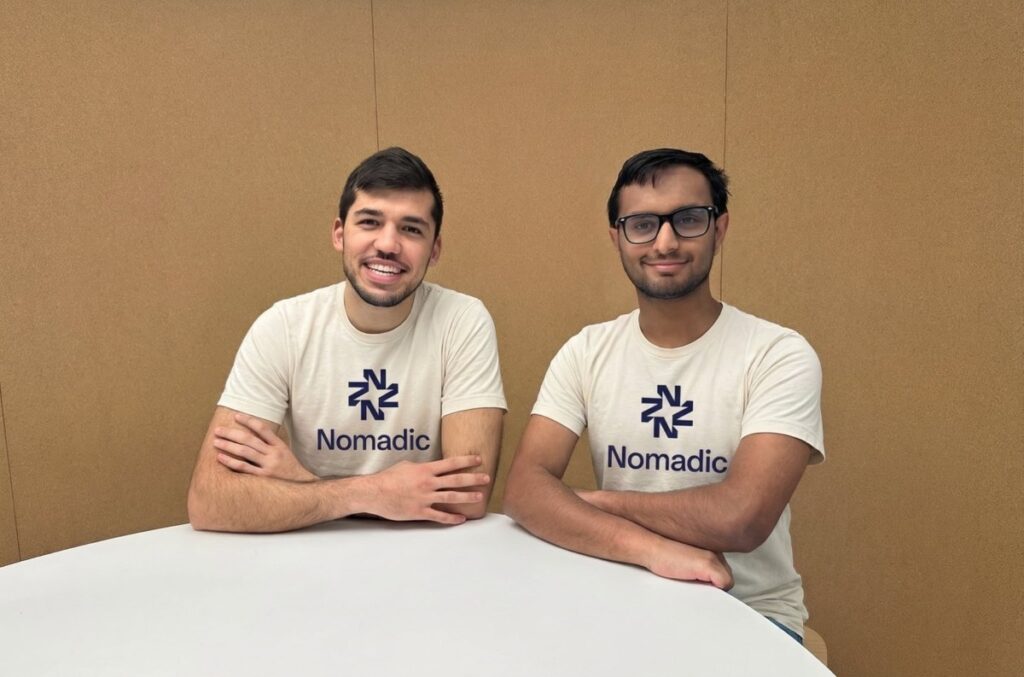 Mustafa Bal and Varun Krishnan, the co-founders of Nomadic AI.