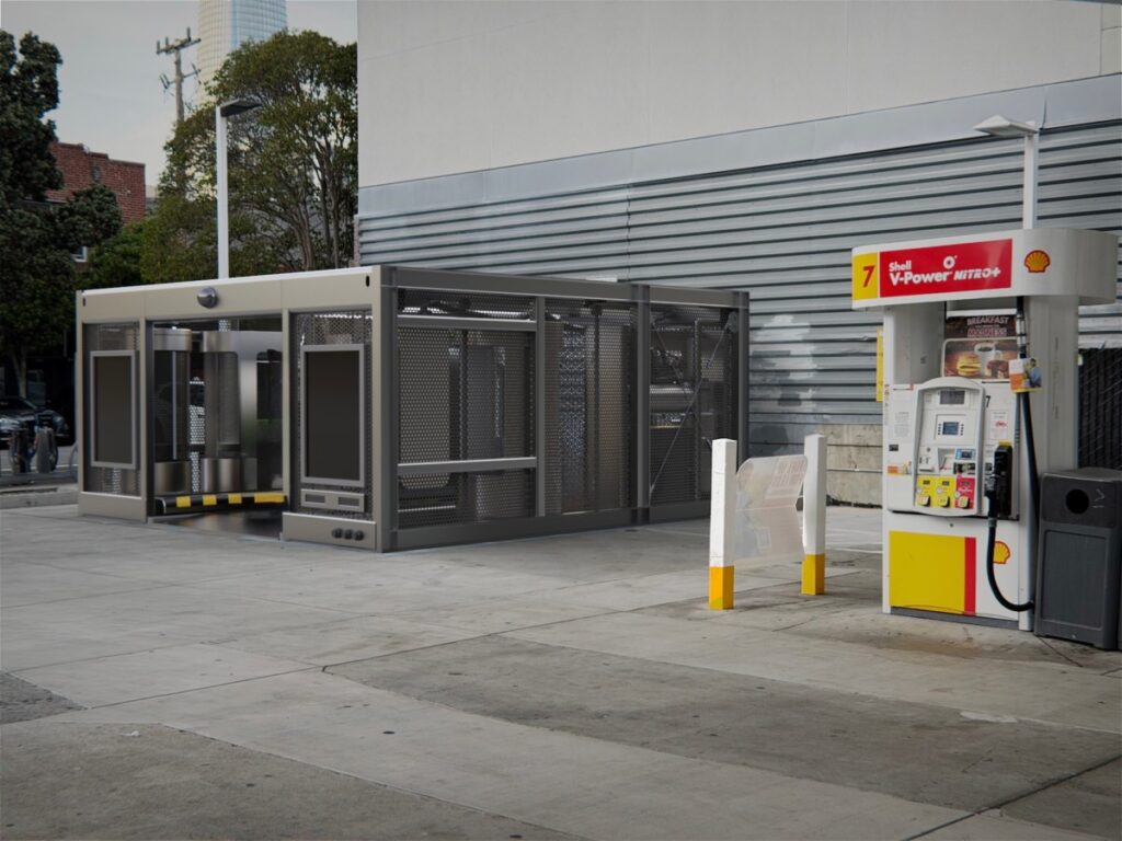 Aseon Labs' rendering of one of its automated robotaxi pods.