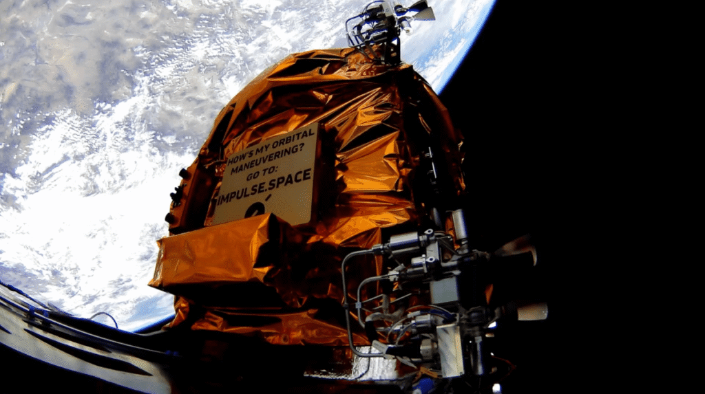 Rocket engine startup Impulse raises $500 million to hire people, not AI A view of Impulse's Mira spacecraft in orbit.