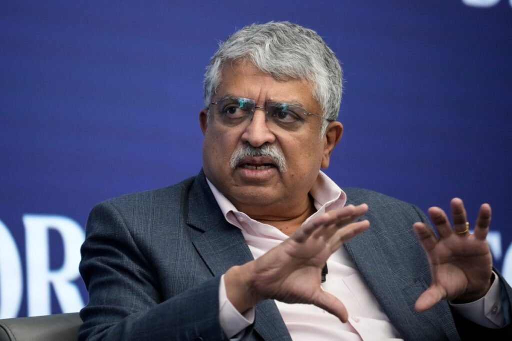 Nandan Nilekani leaves GP role at Fundamentum as it launches $200M third fund Infosys co-founder Nandan Nilekani speaks at the Semafor World Economic Summit on April 12, 2023 in Washington, DC.