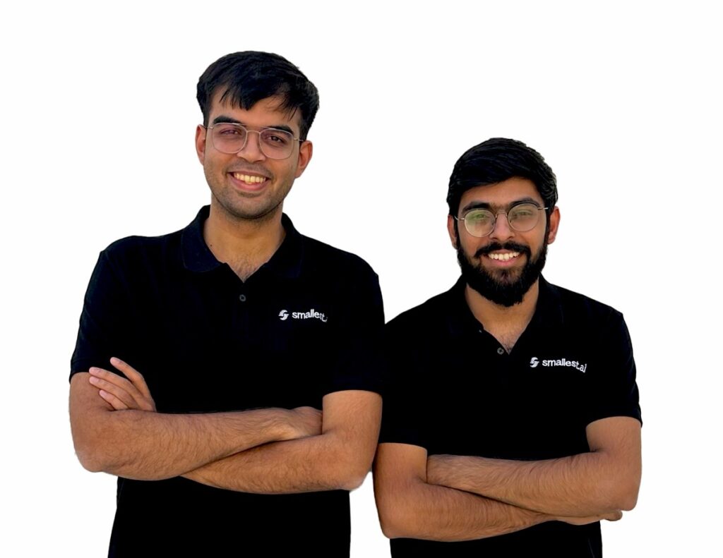 Smallest.ai raises $13M to build ultra-fast voice AI that sounds genuinely human Smallest.ai founders