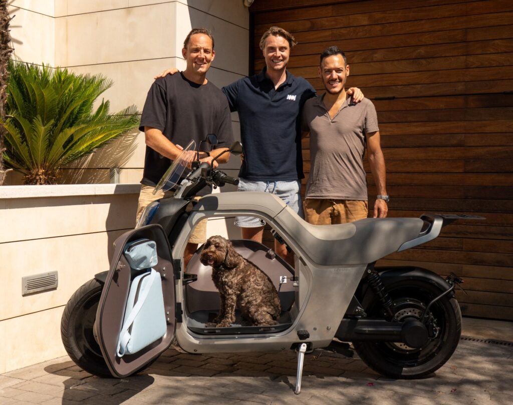 Erik de Winter (CCO), Pieter Van de Velde (CEO), Alessandro Mangano (Head of Engineering)