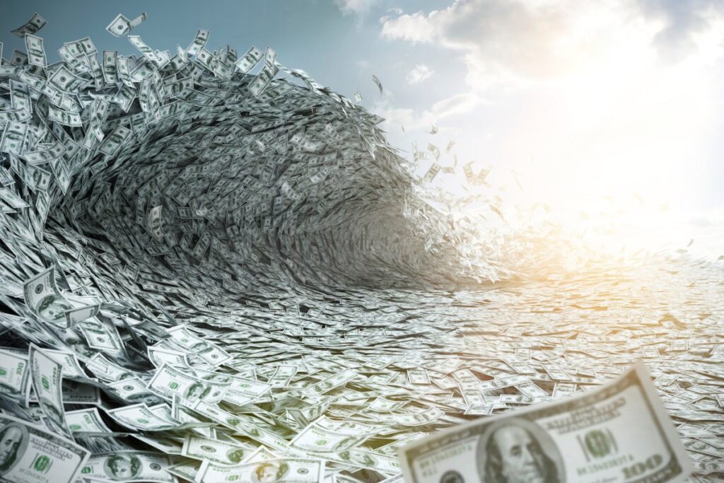 How a $250 million acquisition collapsed into allegations of fraud and forged signatures Sea wave made of money
