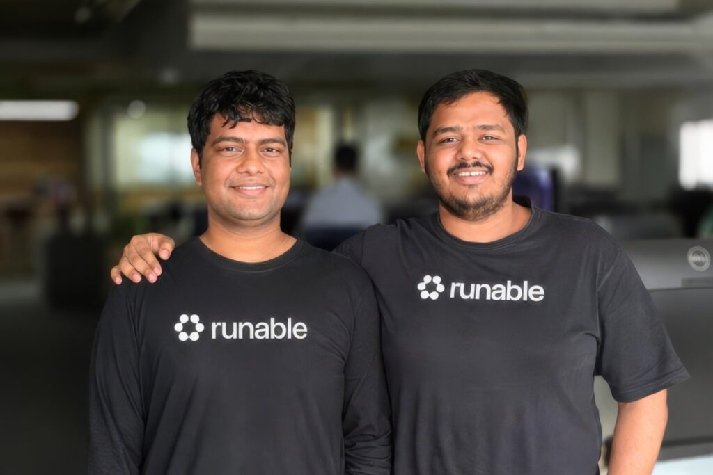 Runable hits $21M to bet AI agents can go from building businesses to growing them Runable co-founders Saksham and Umesh