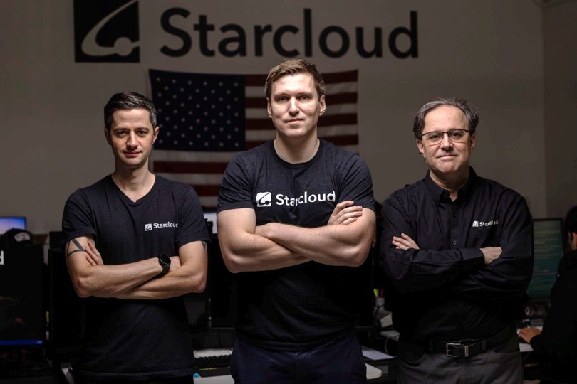 Starcloud raises $250 million for orbital data centers as launch options dry up Starcloud founders (l-r) Ezra Feilden, Philip Johnston, and Adi Oltean.