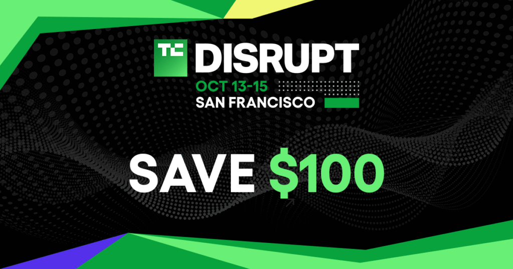 Take an extra $100 off your TechCrunch Disrupt 2026 pass: This week only! Take an extra $100 off your TechCrunch Disrupt 2026 pass: This week only!
