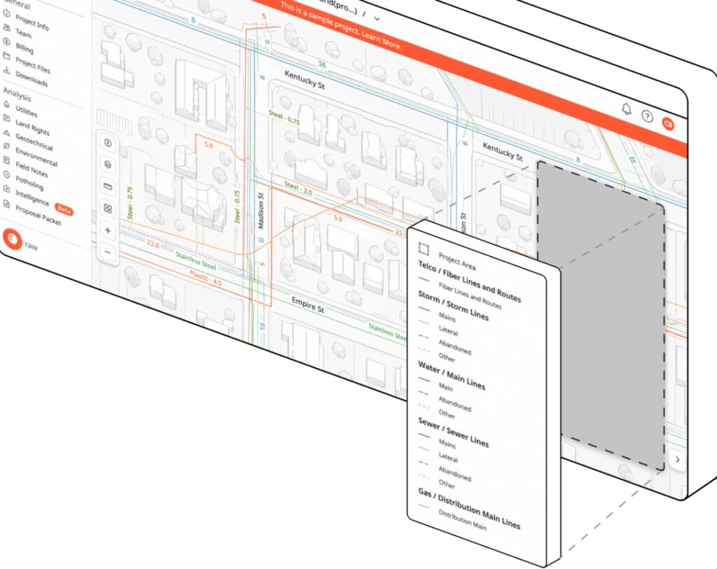 CivilGrid dashboard